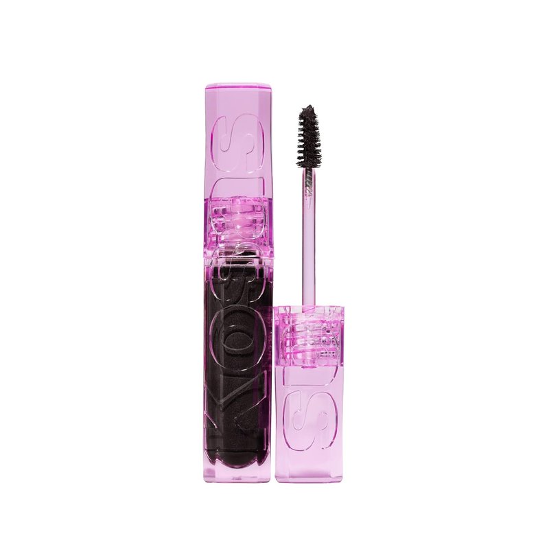 Kosas Air Brow Tinted Eyebrow Gel – Volumizing Brow Gel with Flexible Long-Lasting Hold, Black