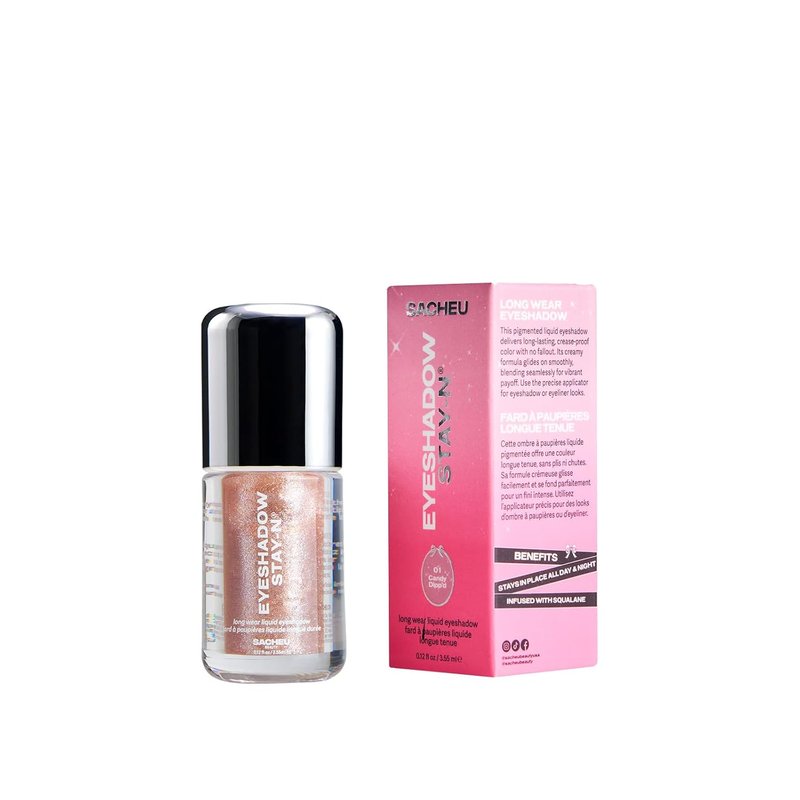 Liquid Eyeshadow - STAY-N Longwear Eye Makeup | Buildable Highly Pigmented Cream in Matte & Shimmer Finishes, Candy Dipp’d