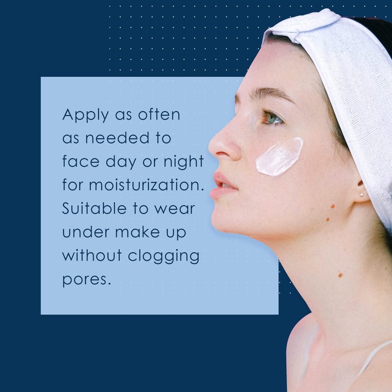 Vanicream Daily Facial Moisturizer With Ceramides and Hyaluronic Acid - Formulated Without Common Irritants for Those with Sensitive Skin, 3 fl oz (Pack of 2)