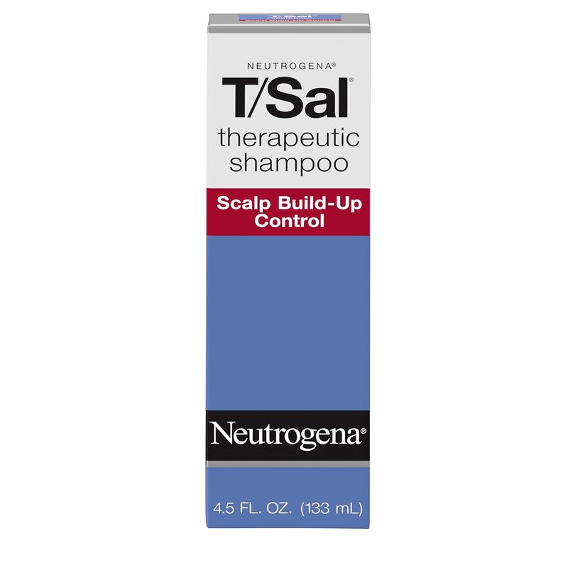 Neutrogena T/Sal Dandruff Shampoo - 3% Salicylic Acid Treatment | Fragrance-Free, 4.5 fl oz