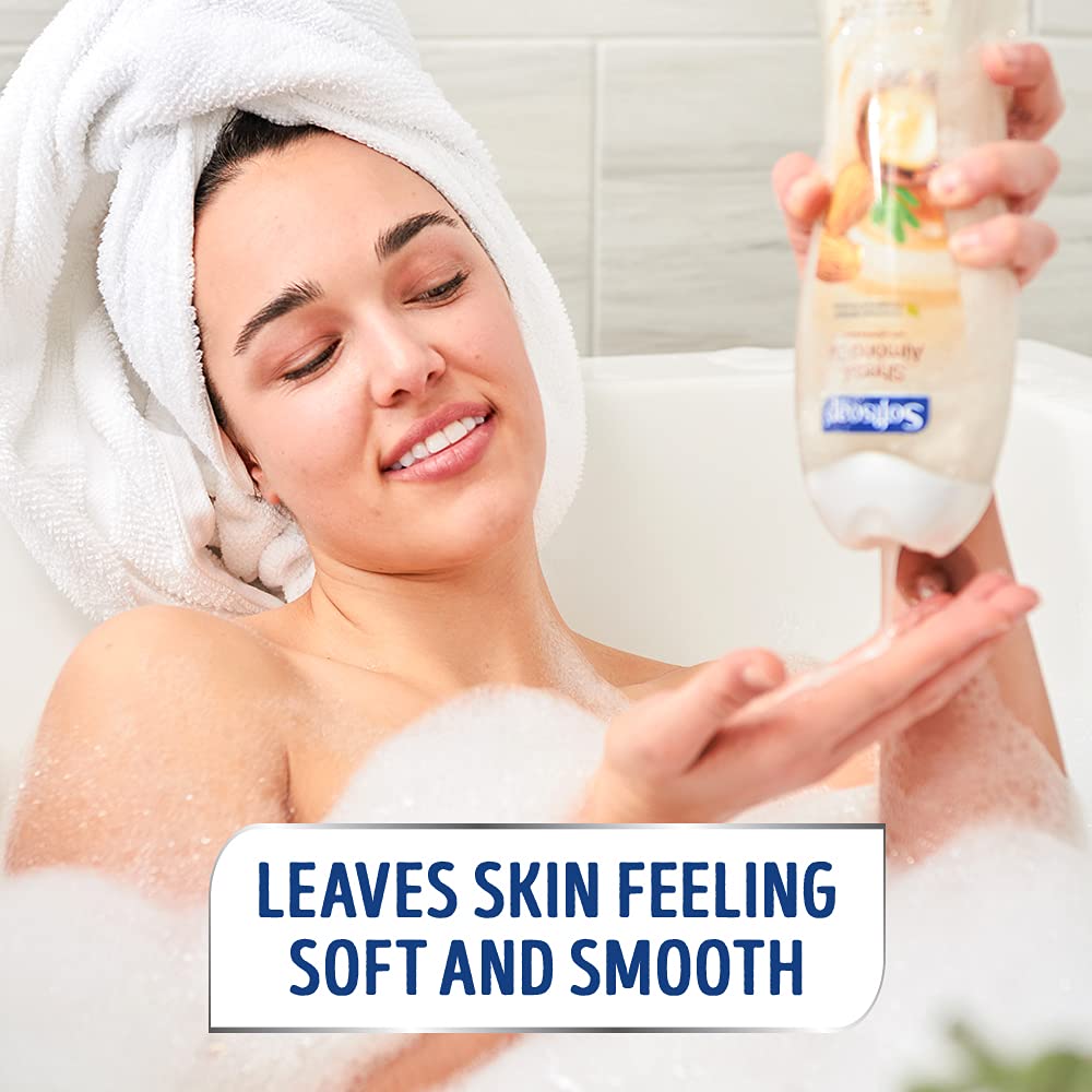 Softsoap Moisturizing Body Wash - Shea & Almond Oil | 20 Fl Oz for Nourishing Hydration