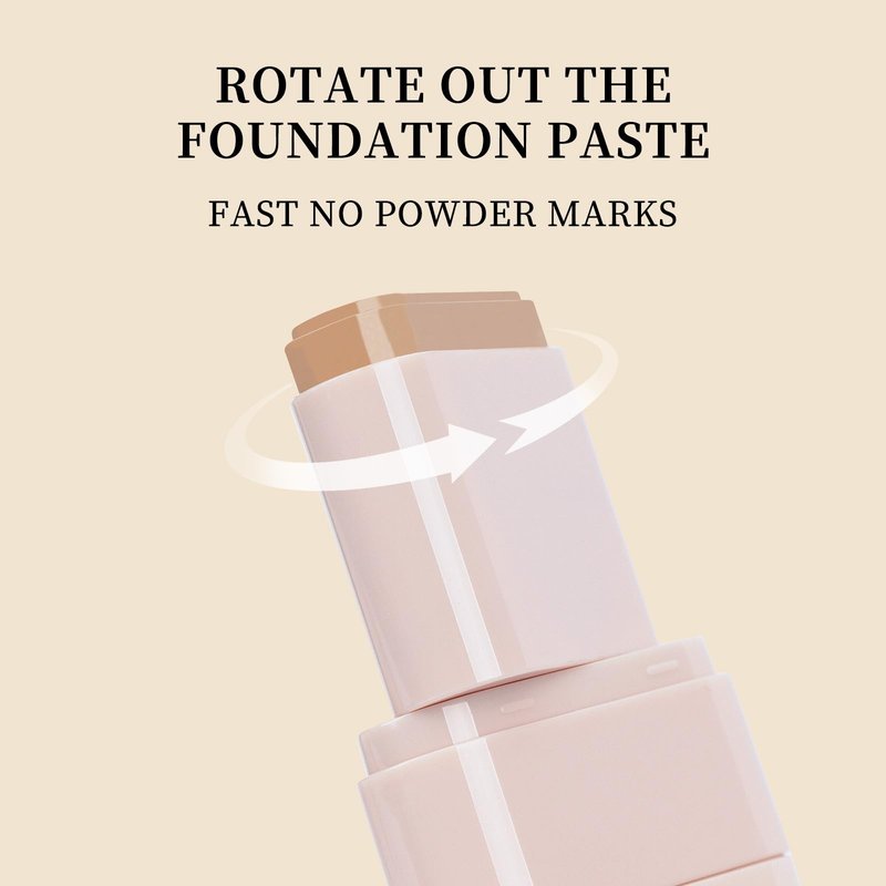 O'CHEAL Face Foundation Contour Stick Blemish Contouring Face Long-wear Lightweight Brighten Stick Concealer Beauty Makeup 03#LIGHT SKIN