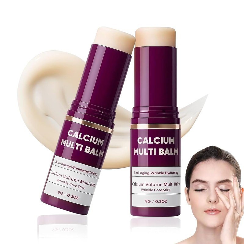 Skiennix Calcium Multi Balm - All-in-One Hydrating & Firming Cream for Face, Lips, Eyes & Neck | 0.32 oz
