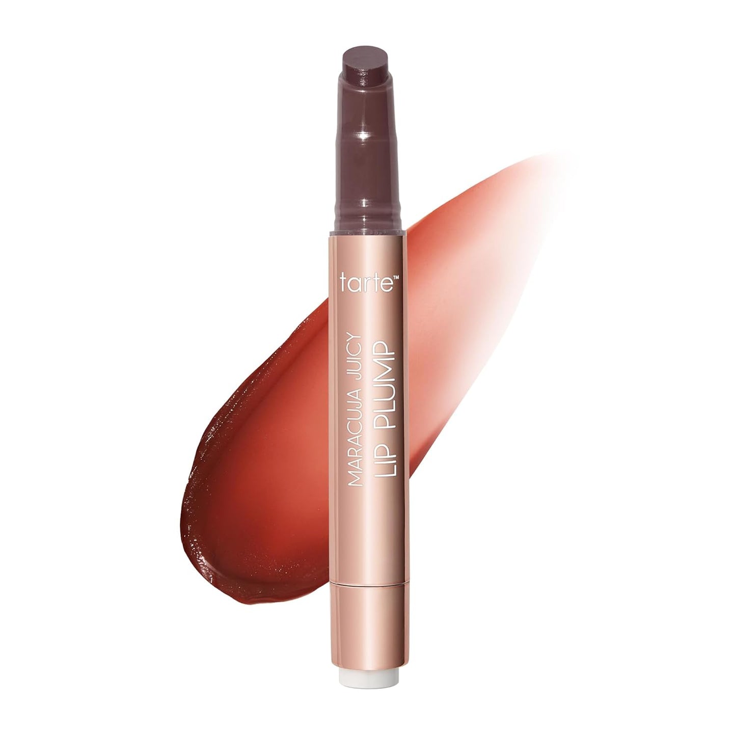 Tarte Maracuja Juicy Lip Plump - Hydrating Lip Plumper Gloss Balm with Hyaluronic Acid & Vitamin E | Vegan & Cruelty-Free