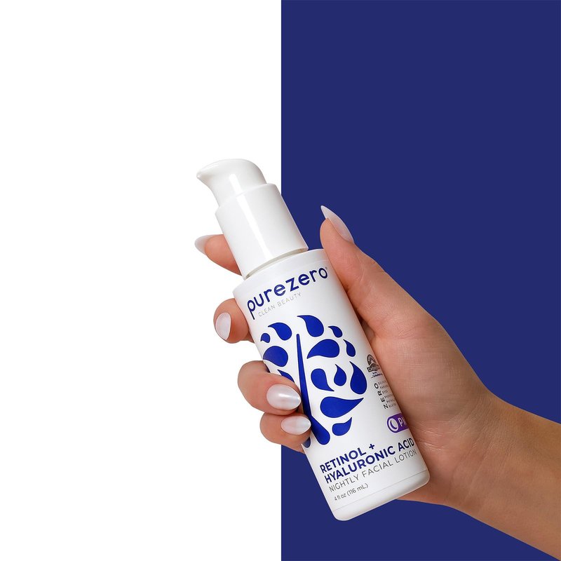 Purezero Moisturizing Night Cream – Hydrating & Anti-Aging Face Moisturizer with Pure Ingredients, Paraben-Free, Vegan, Cruelty-Free, 4 oz