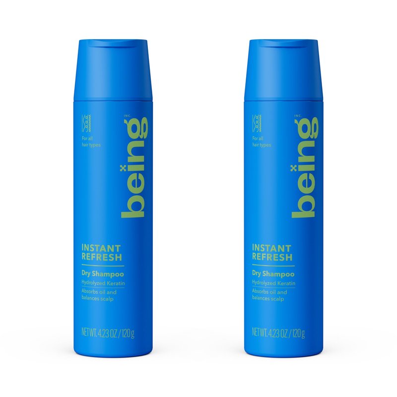 being INSTANT REFRESH Dry Shampoo with Keratin 4.23 OZ(Pack of 2)