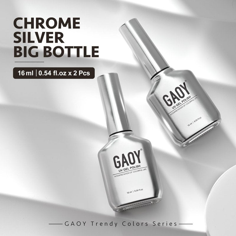 GAOY Sheer Light Pink Gel Nail Polish, 16ml 2 Colors 1352 1482 Jelly Milky White Translucent Soak Off UV Gel Polish Set for Nail Art DIY Manicure at Home, Milky Pink