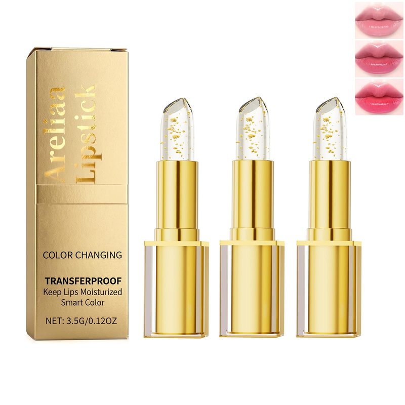 Areliaa Lipstick，areliaa signature lipstick，Clear That Changes Color with Ph, Deep Nourishment, Keeping Makeup