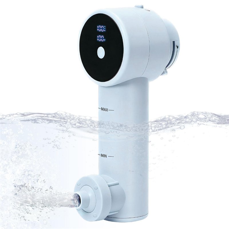 COKEJA Bath Jets for Tub, Portable Spa Jet with Bubble & Jet Modes – 8800mAh Rechargeable Battery, 3 Speeds, IP67 Waterproof LED Display, Hot Tub Spa Accessories, Home Spa Relaxation Gift