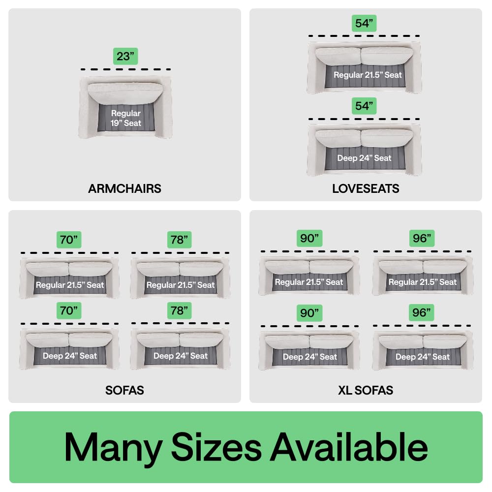 GORILLA GRIP Heavy Duty Couch Cushion Support Board to Fix Sagging Sofas, 21.5 x 54 Loveseat Slip Resistant Thick Boards Add Strong Seat Supports, Replacement Stuffing Firmer Couches Accessories, Grey