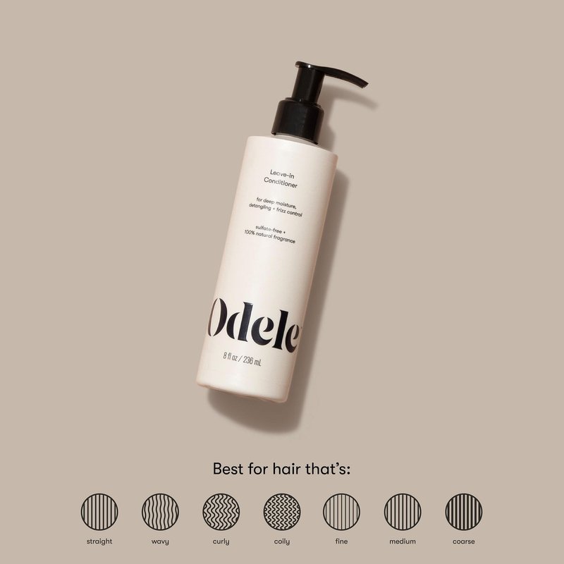 Odele Leave-In Conditioner, for Deep Moisture, Detangling, Frizz Control, Weightless Shine, and All Hairy Types & Textures, 32 FL Oz