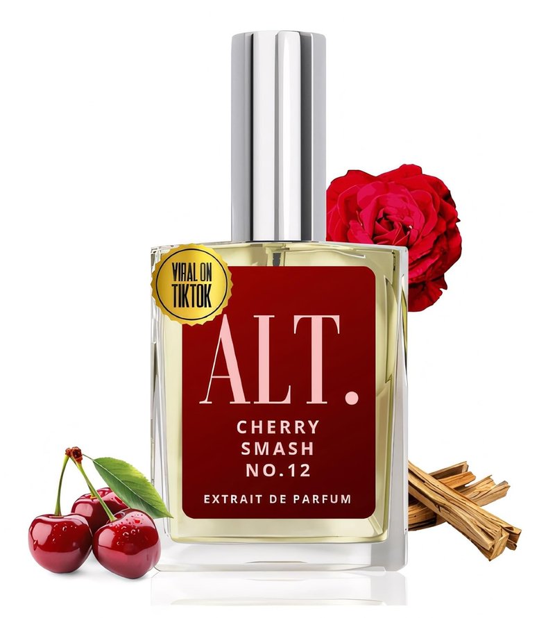 ALT. FRAGRANCES Cherry Smash No. 12, Inspired by Lost Cherry Perfume for Women & Men, Unisex Perfume, Extrait de Parfum, Long Lasting Scent, 60ml