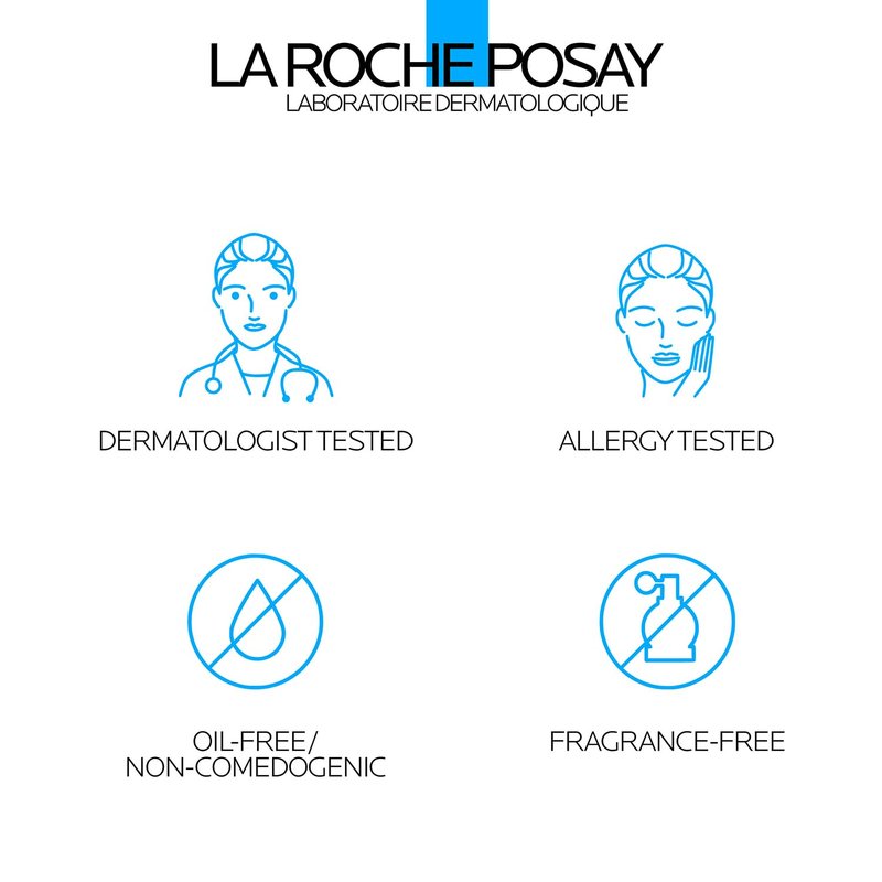 La Roche-Posay Anthelios UV Pro-Sport SPF 50 Sunscreen for Face & Body, Water & Sweat Resistant with Non-Drip Formula, Invisible Broad Spectrum Sunscreen Lotion, Lightweight & Breathable, 6.7 Fl Oz