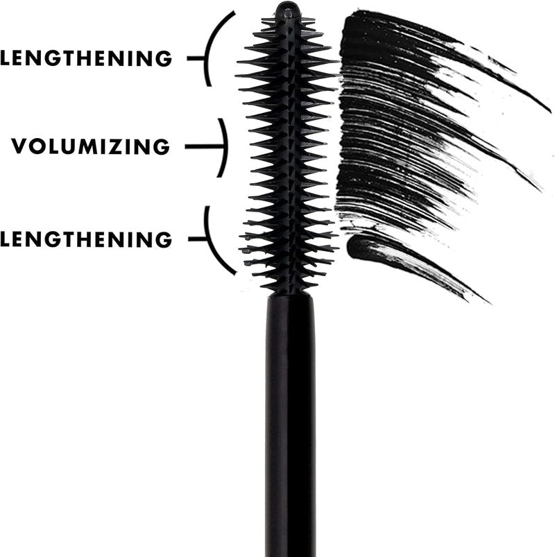 Milani Make It Last 3-in-1 Setting Spray & Anti-Gravity Mascara | Castor Oil Infused, Hourglass Brush