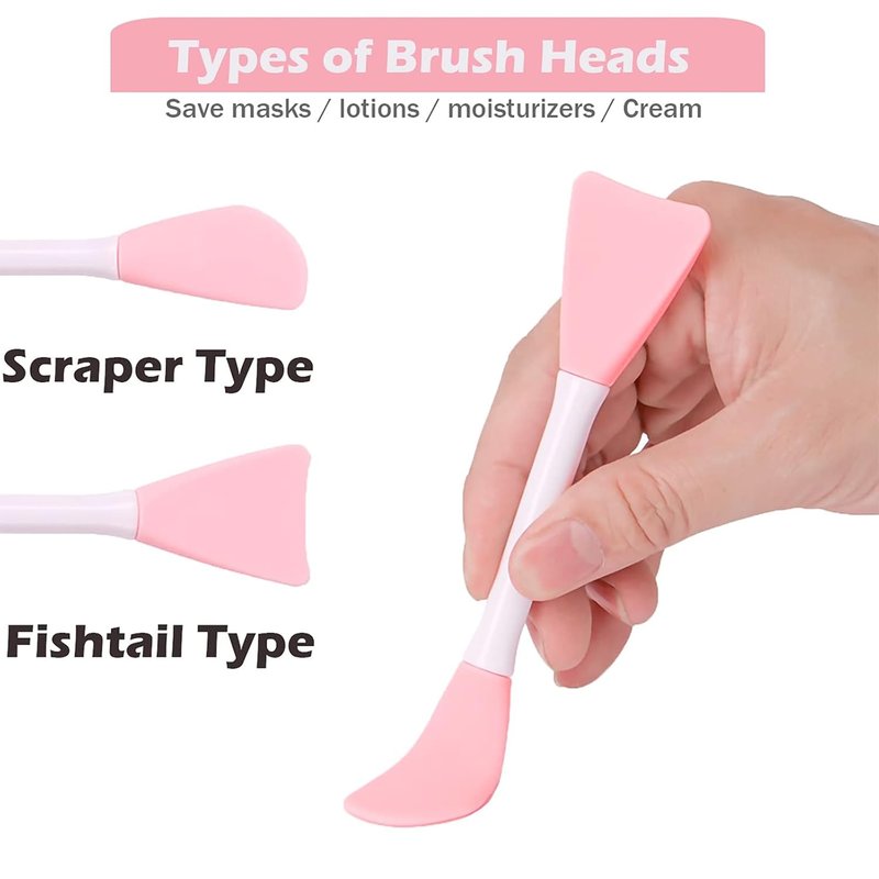 RamPula Silicone Face Mask Brush - Flexible Applicator for Facial, Sleeping & Clay Masks | Beauty Tool
