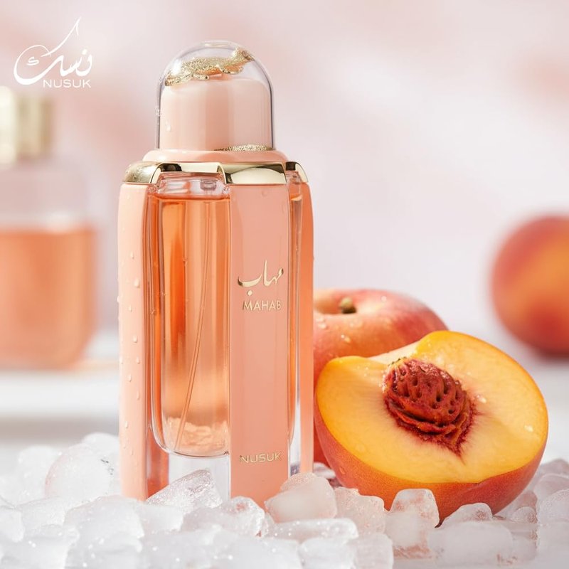 Nusuk Mahab Perfume for Men & Women - Long Lasting Extrait De Parfum Red Fruits & Musk Notes Luxury Oriental Fragrance Gift 100ml