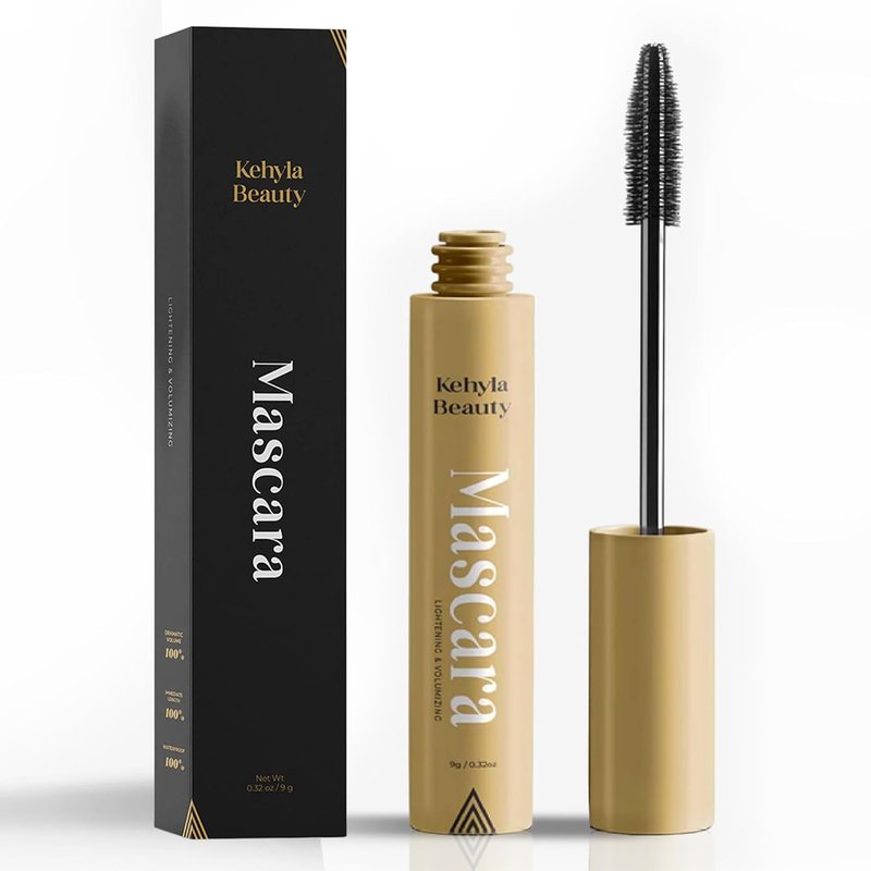 Kehyla Beauty™ Mascara - Lengthening & Volumizing Formula for Mature Women | Smudge-Proof, Water-Resistant, Long-Lasting in Black & Brown