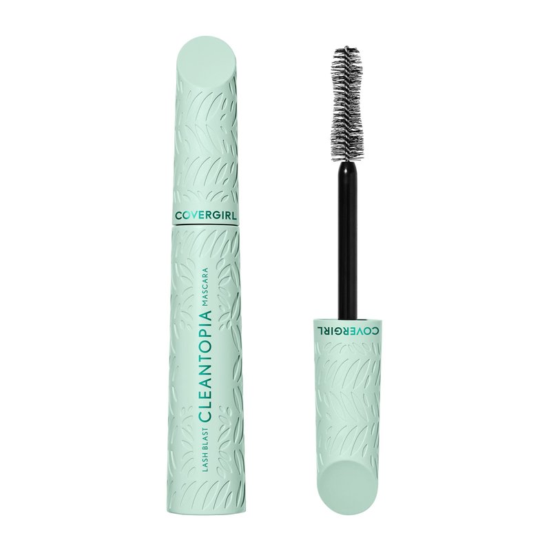 Covergirl Lash Blast Cleantopia Mascara, Volumizing, Smudge-Proof, Vegan Formula, Extreme Black 800, 1 Count