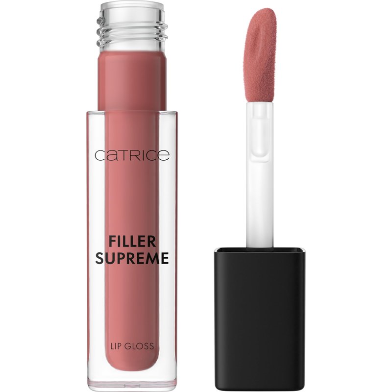 Catrice | Filler Supreme Lip Gloss with Peptides & Hyaluronic Acid | High-Shine, Hydrating Formula with Non-Sticky, Glossy Finish | Vegan & Cruelty Free (050 | Nude, Not Rude)