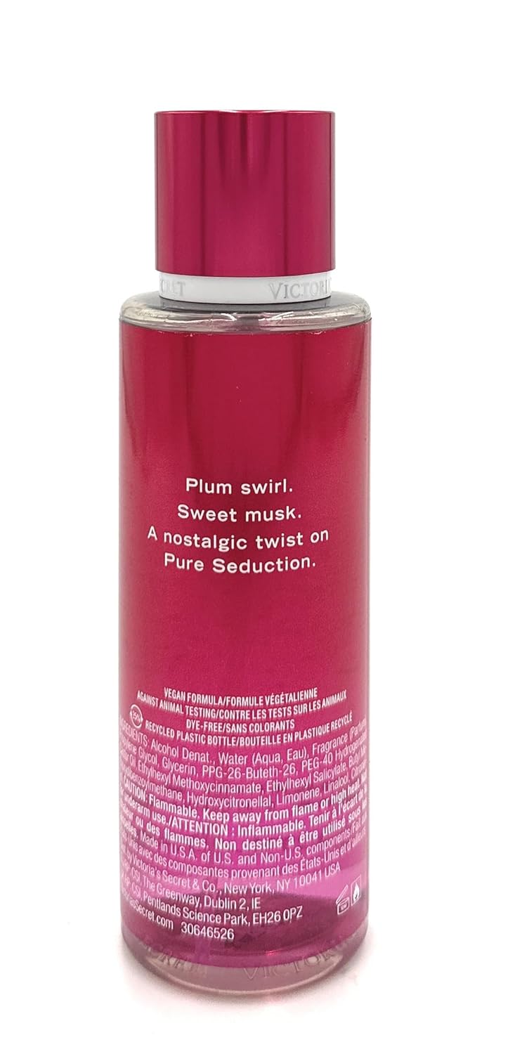 Victoria's Secret Pure Seduction Fragrance Mist - Candied Scent, 8.4 Fl Oz
