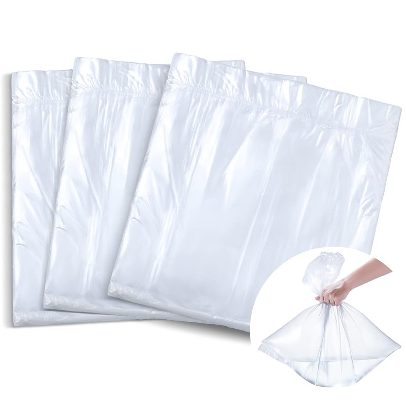 Disposable Foot Tub Liners - 100 Pcs Portable Bath Bags for Spa & Home Use | 25 x 23 Inches