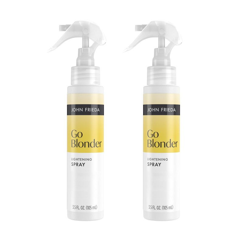 John Frieda Go Blonder Lightening Spray, Hair Lightening Spray for Blonde Hair, 3.5 fl oz, Pack of 2