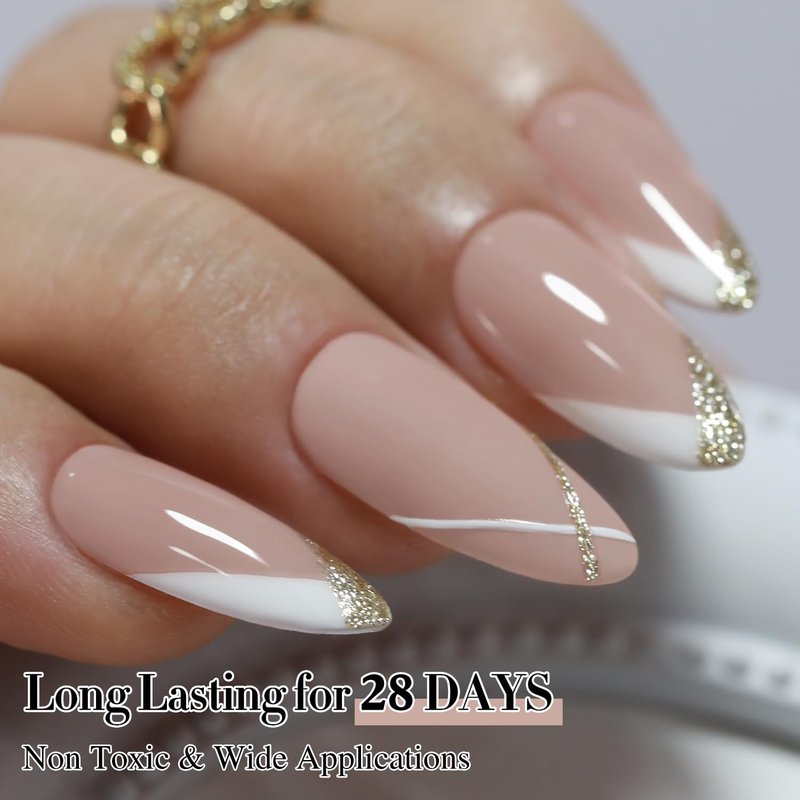 Skiennix Double Rhythm Gel Polish - Milky Khaki 15ML | Sheer Pastel Nail Art for Salon Quality at Home