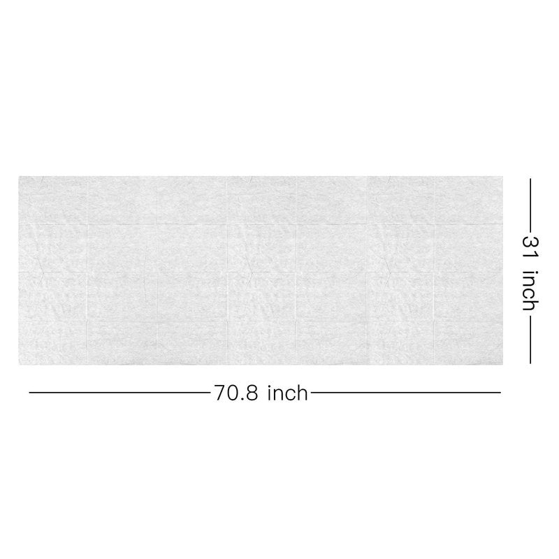 150 PCS Massage Table Sheets Disposable Non Woven SPA Bed Cover Breathable Polypropylene Fabric 31" x 70" Thin, Not Waterproof (White)