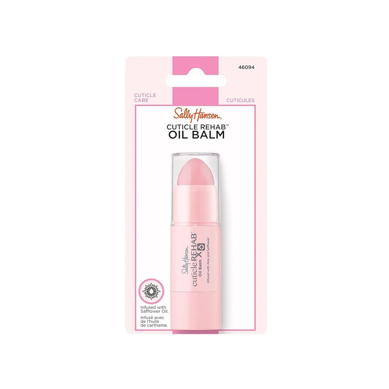 Sally Hansen Cuticle Rehab Oil Balm - Nourishing Treatment with Essential Oils & Vitamin E for Dry Nails