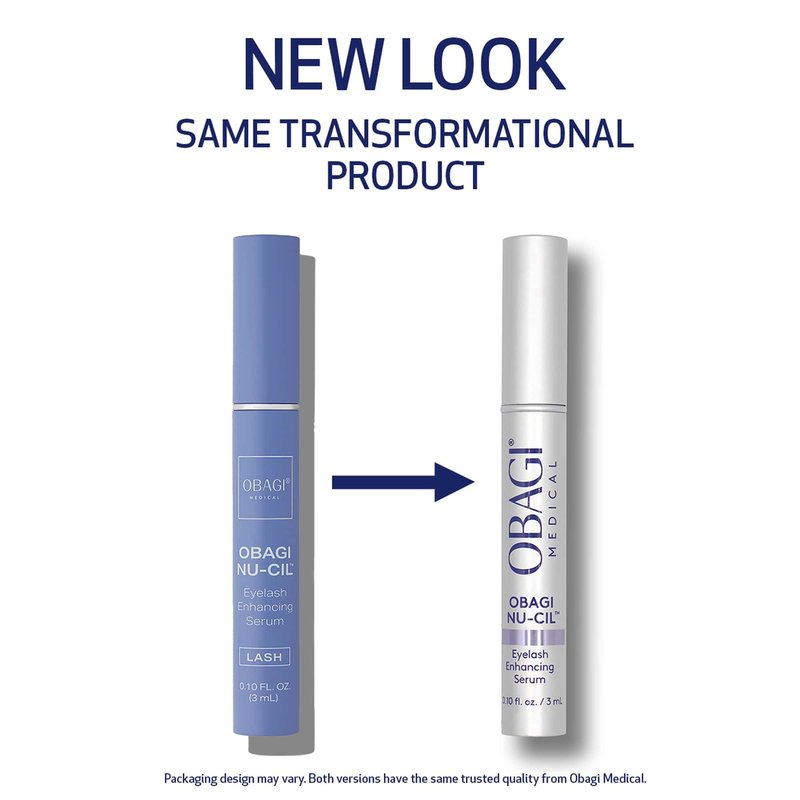 Obagi Nu-Cil Eyelash Enhancing Serum – Nourishing Lash Serum with Biotin for Thicker & More Defined-Looking Lashes – 0.1 oz
