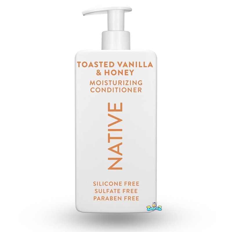 Native Toasted Vanilla & Honey Shampoo & Conditioner Set - Nourishing 8.25 Ounce Duo | Gold