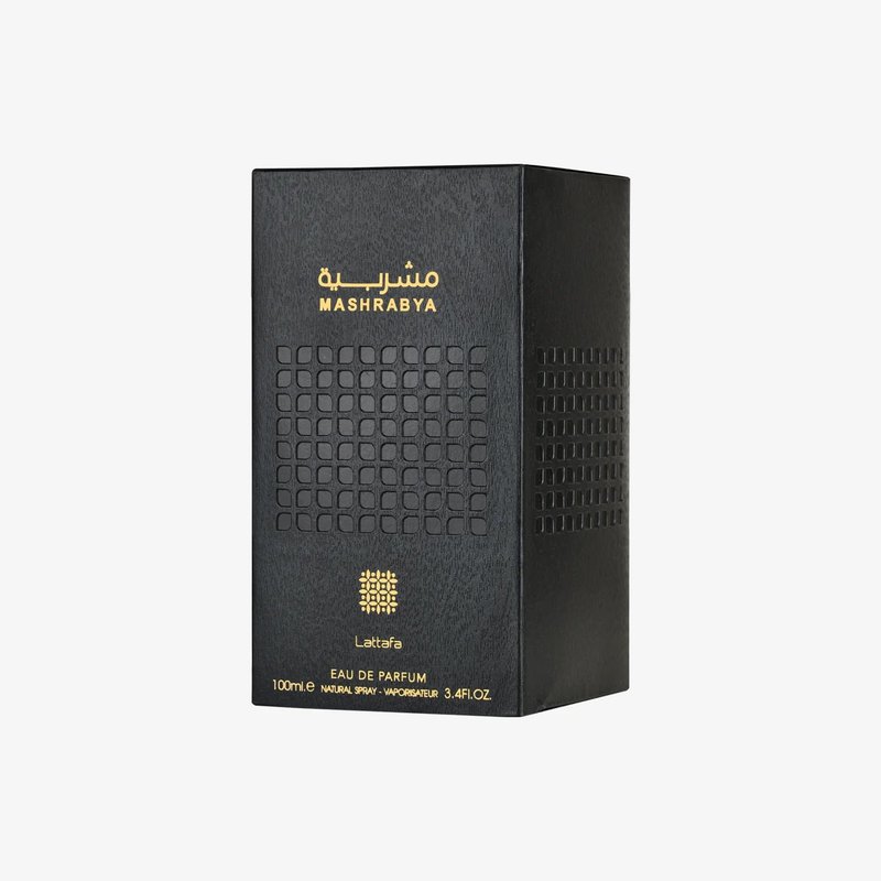 Lattafa Mashrabya Eau de Parfum Spray for Unisex - 3.4 Ounce | Long-Lasting Fragrance