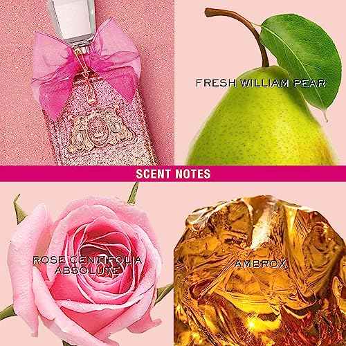 Juicy Couture Viva La Juicy Ros? Eau De Parfum, Women's Perfume with Notes of Pear, Rose & Ambrox - Fruity & Floral, EDP Spray