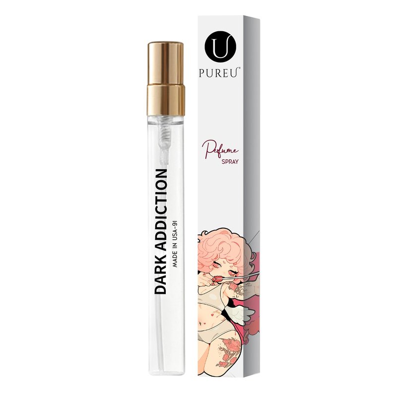 PUREU Perfume Oil for Women Men Ambery Vanilla Long Lasting Perfume Body Oil Travel Size 0.4oz/12 mL