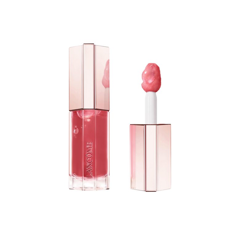 Lancôme Lip Idôle JuicyTreat Oil-in-Gloss -24HR Hydrating Gloss with Squalane for Instant Shine - 33 Idôle Nude