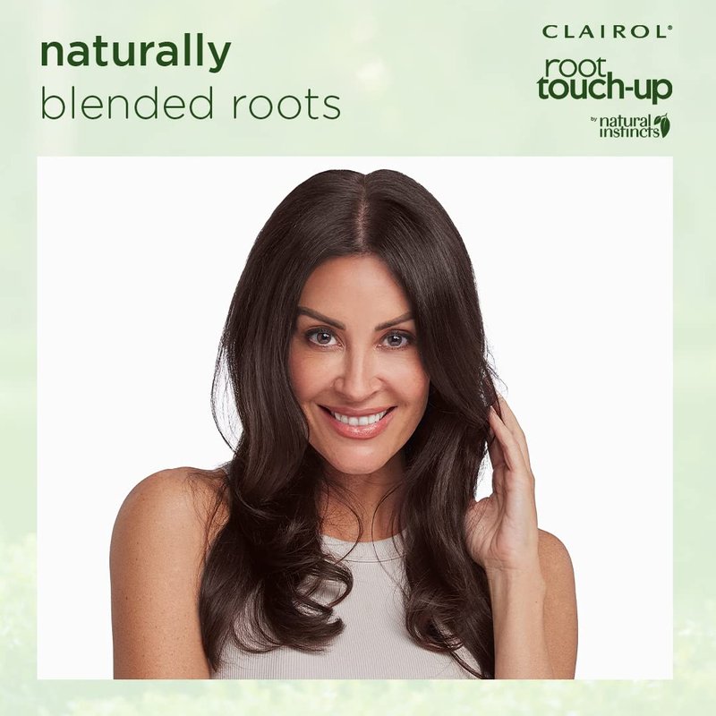 Clairol Root Touch-Up by Natural Instincts Permanent Hair Dye, 6.5 Bronde Hair Color | Naturally Blended Roots with 100% Gray Coverage | Vegan & Ammonia Free Formula | Pack of 1
