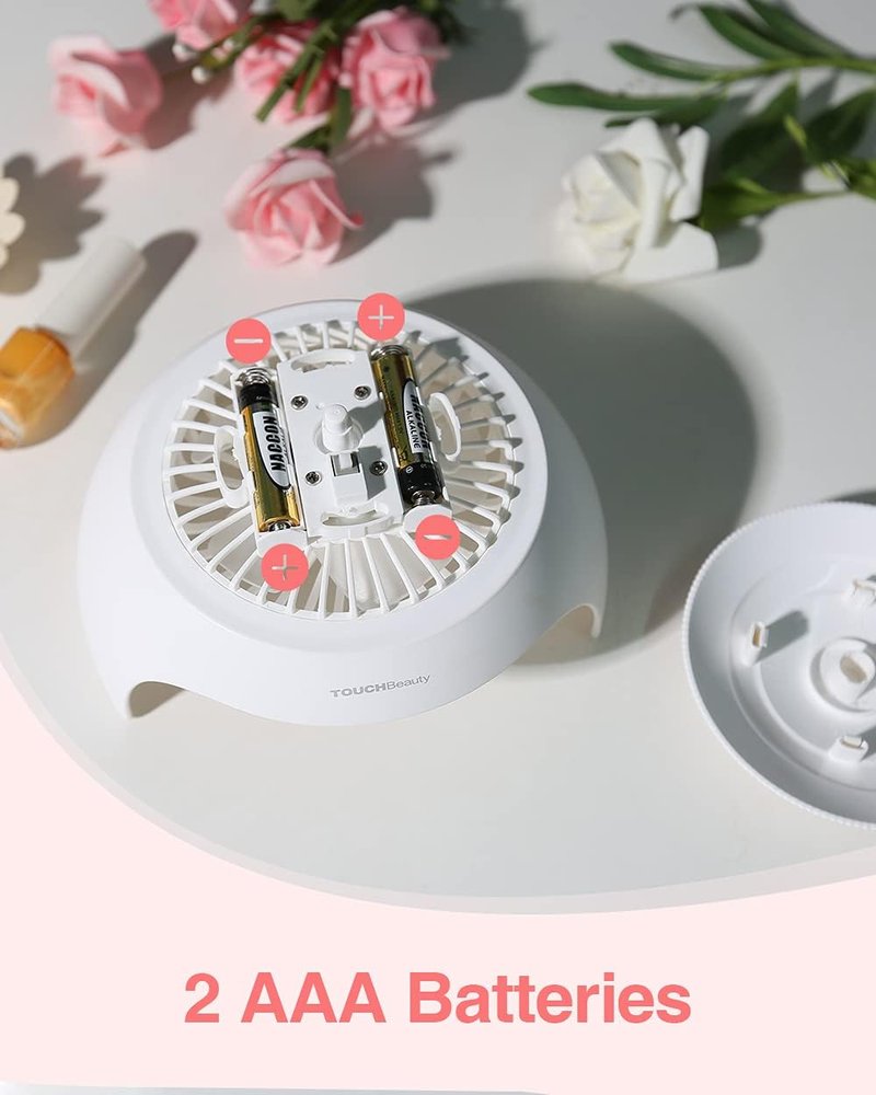 Portable Nail Dryer - TOUCHBeauty LED Lamp for Kids & Teens | Safe & Compact Design