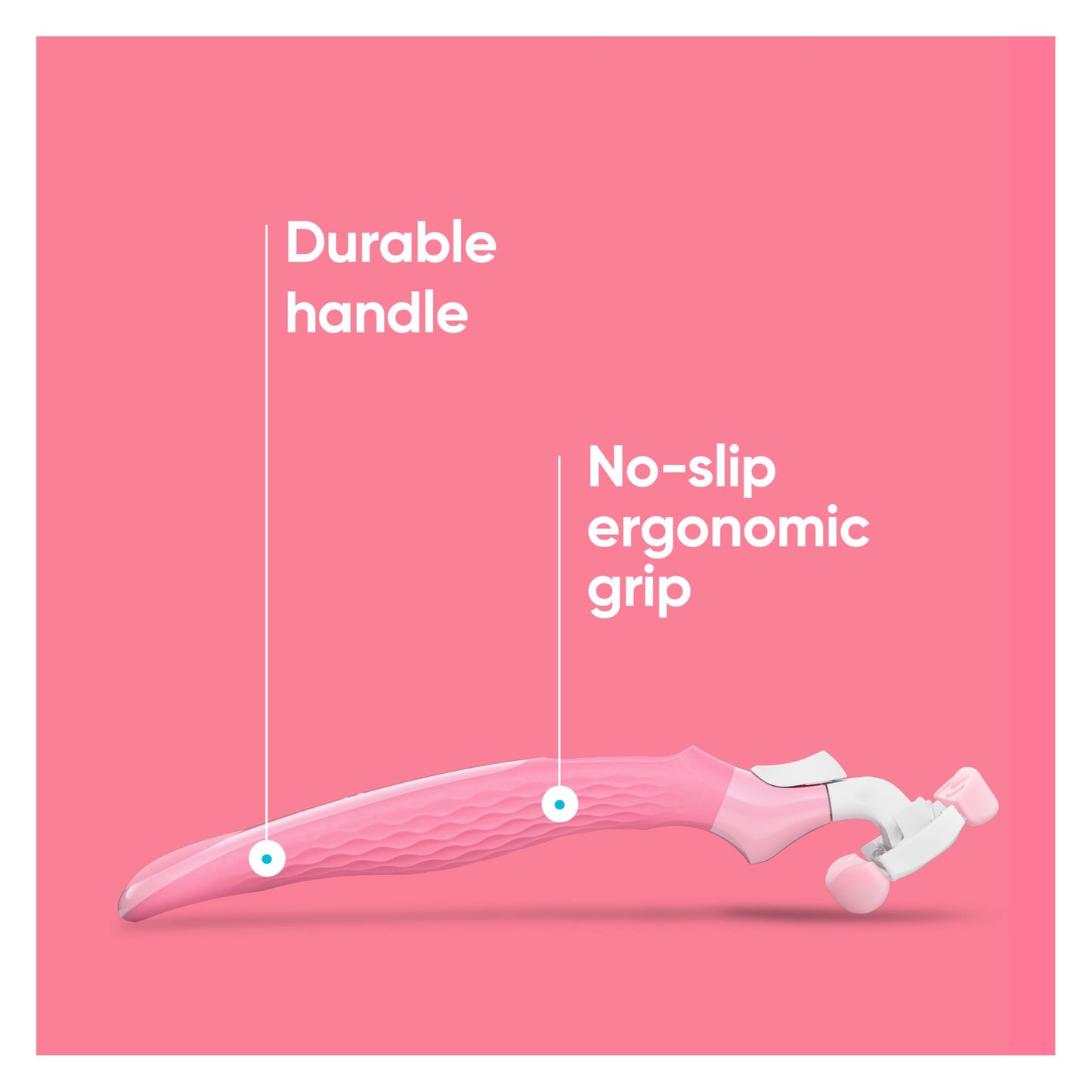 Gillette Venus ComfortGlide Razor for Women, White Tea Scented Gel Bars, Includes 1 Reusable Razor Handle + 2 3-Bladed Razor Refills, Women's Razor with Built-in Shave Gel Bars