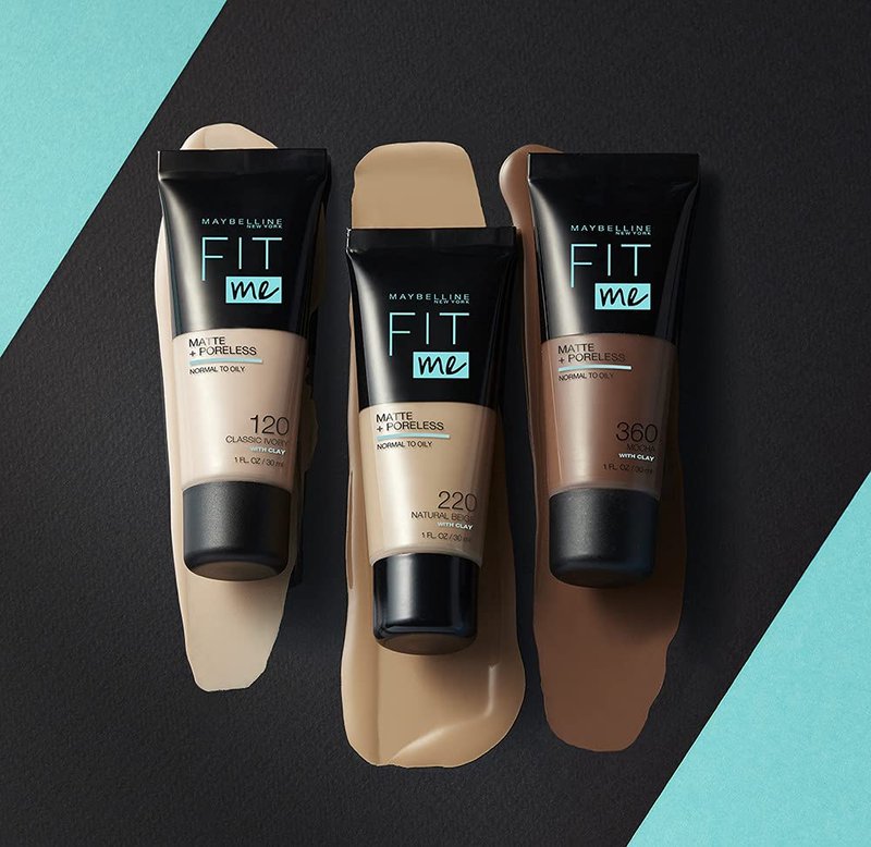 Maybelline New York Fit Me Matte & Poreless Foundation 104 Soft Ivory 30ml