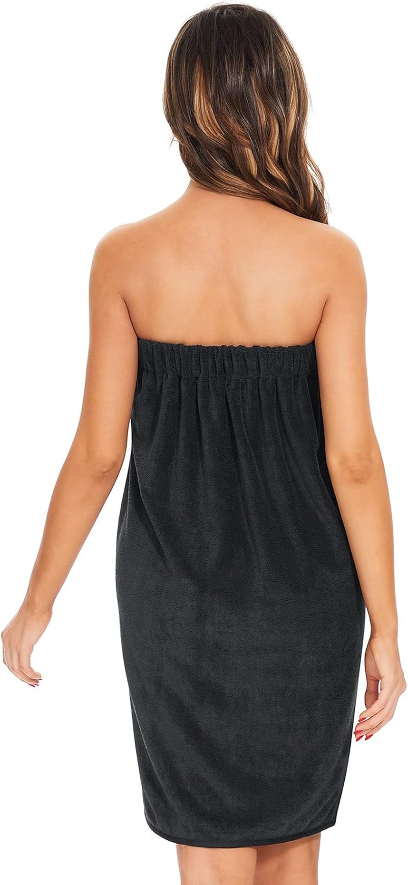 Orrpally Women's Shower Wrap Robe - Adjustable Bath Towel Wrap for Spa Comfort | Soft & Stylish