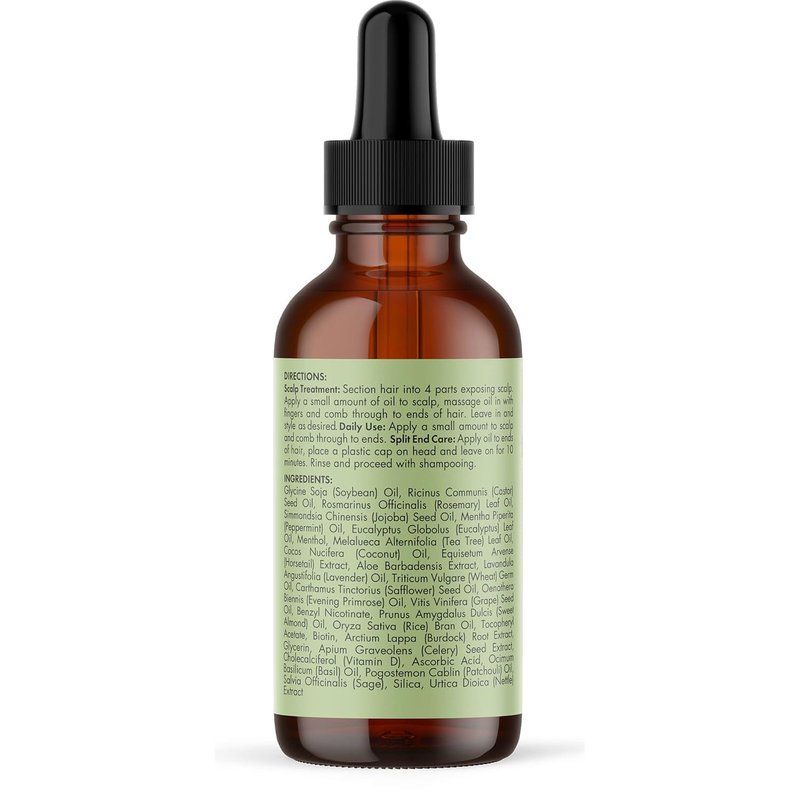 Mielle Organics Rosemary Mint Hair Oil & Masque | Nourishing Scalp Treatment