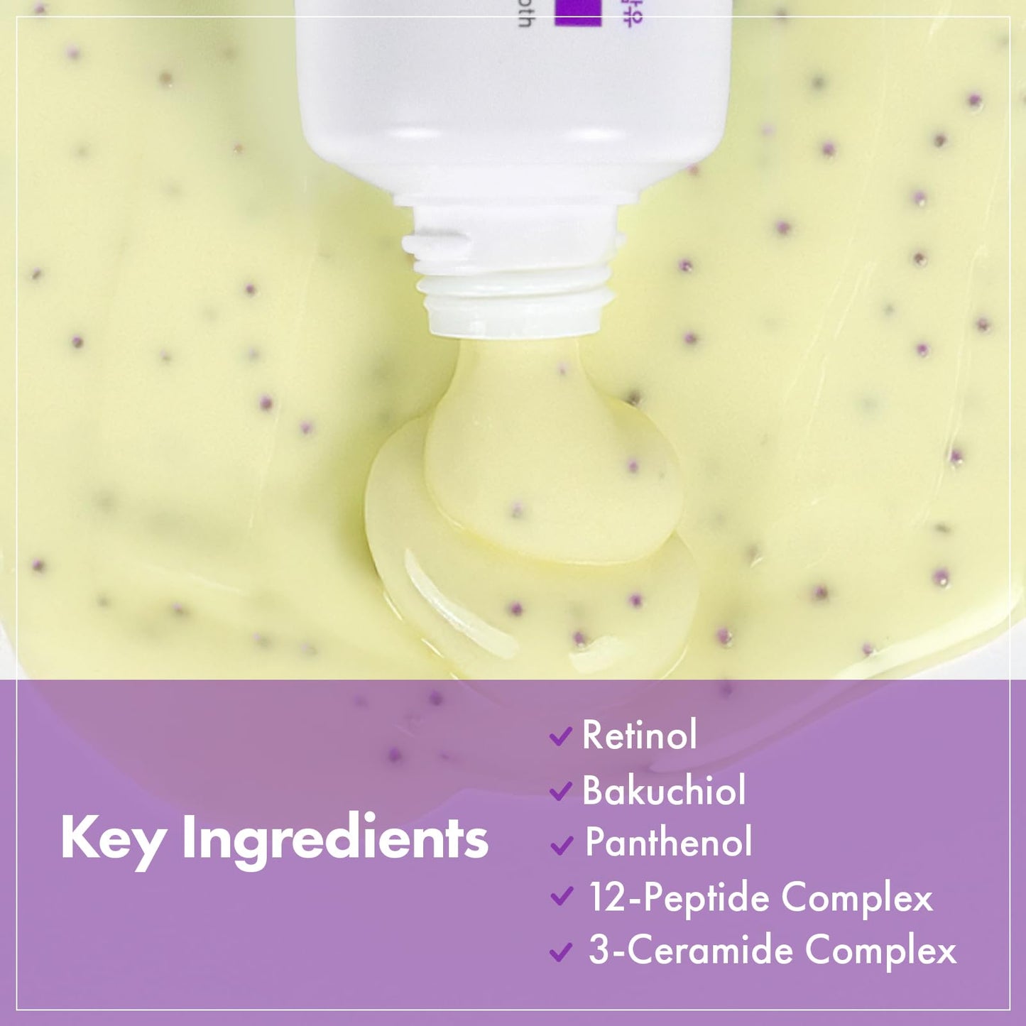 TOSOWOONG Real Retinol 0.1% Night Cream, Anti-Aging Face Moisturizer with Retinol, Bakuchiol, Firmer Skin, Reduce Wrinkles and Pore Minimizer | Korean Skincare for Face & Neck, 50ml / 1.69 fl. oz.