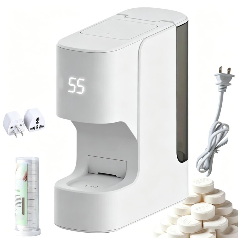 Hot Face Towel Dispenser,Hot Towel Dispenser 5-Second Rapid Heater Machine, Automatic Towel Warmer Hot Towel Dispenser 55°C Constant Temperature, for Spa Bathroom & Home Towel Warmers Bathroom(01)