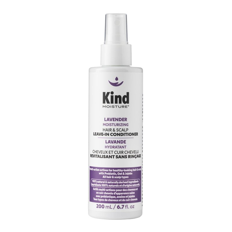 Lavender Moisturizing Leave In Conditioner Spray - Ultra Lightweight & Non Greasy - Moisturizes, Detangles & Protects Hair - Moisturizes & Balances Scalp - 100% Natural Origin - Oil Free - 6.7 fl.oz