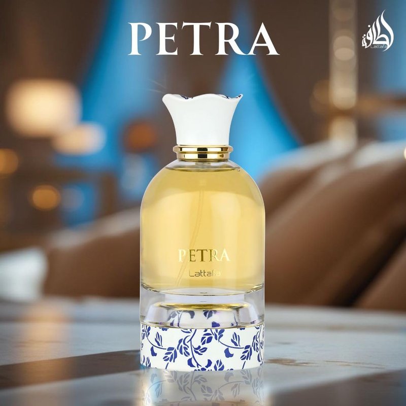 Lattafa Petra Eau de Parfum Spray for Women - Tropical Floral & Fruity Fragrance | 100ml (3.4 Oz) Long-Lasting Luxury Perfume