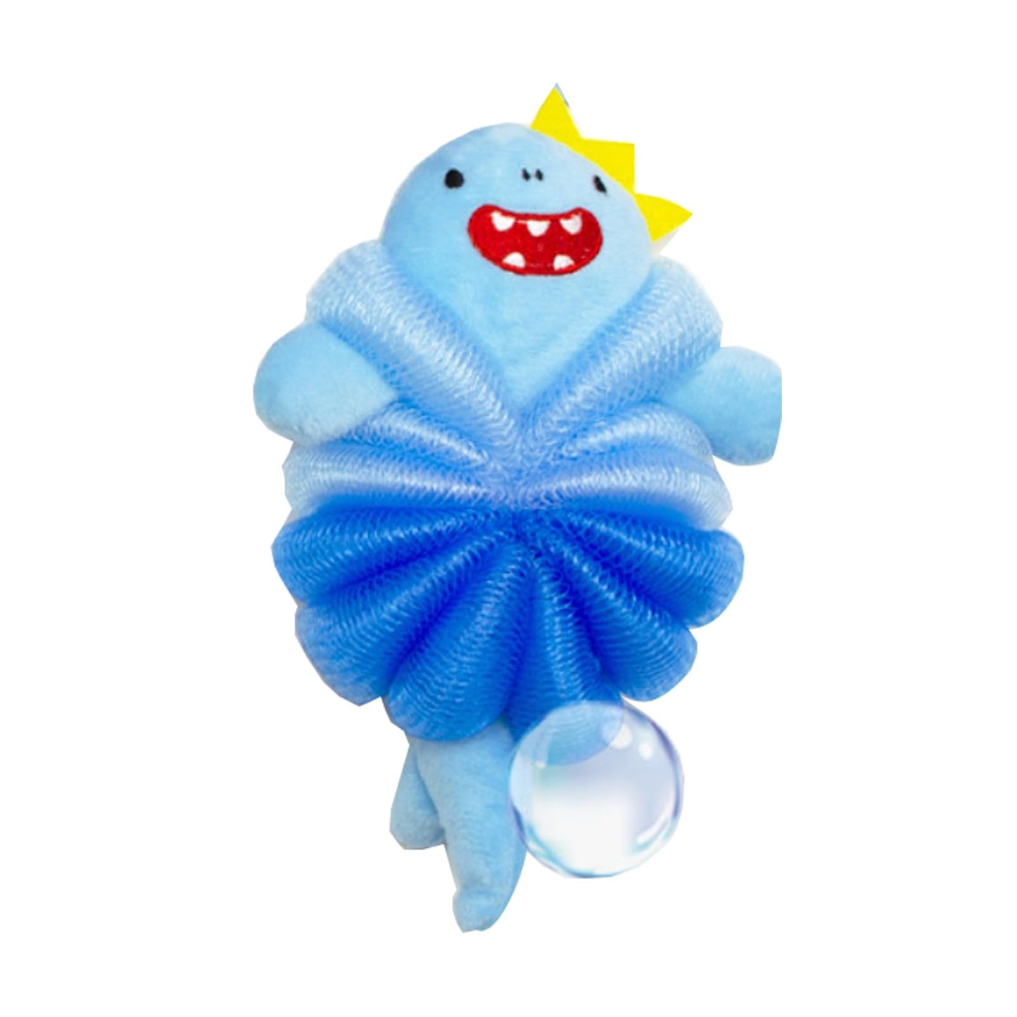 Cute Animal Bath Loofahs Sponge Pouf Mesh Body Scrubber Shower Exfoliating for Women Kids Girls Boys