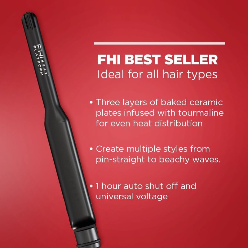 FHI Heat Platform Pro Styling Tourmaline Hair Straightener for All Hair Types