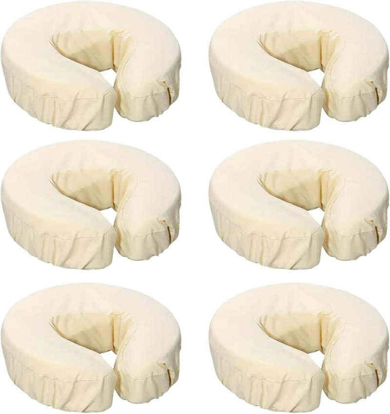 Reusable Microfiber Massage Face Rest Covers - Extra Soft & Fitted for Massage Tables | Cozy Cradle Covers