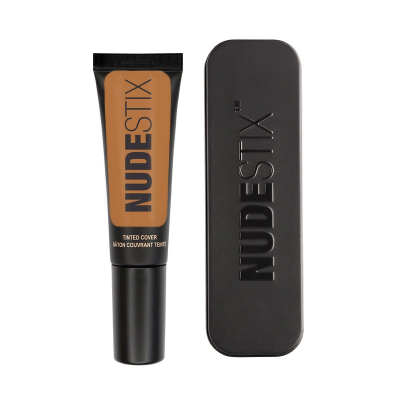 Nudestix Tinted Cover Liquid Foundation – Lightweight, Buildable Coverage for a Natural Radiant Finish | Hydrating Formula with 18 Botanical Extracts | Clean, Vegan Makeup, Shade: Nude 7.5