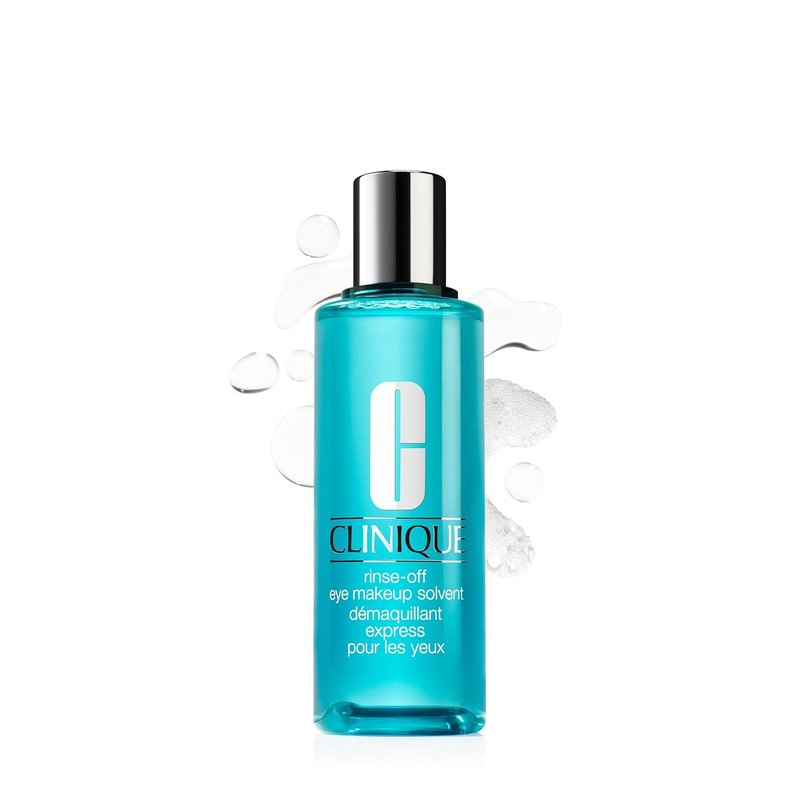 Clinique Eye Makeup Remover - Rinse-Off Oil-Free Formula | Gentle for Sensitive Skin, 4.2 Fl Oz